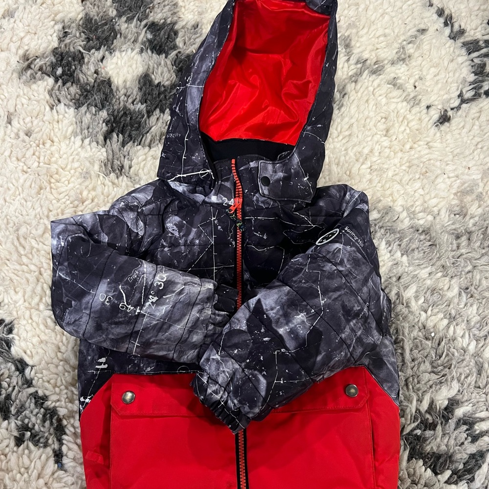Quicksilver winter puffer ski jacket